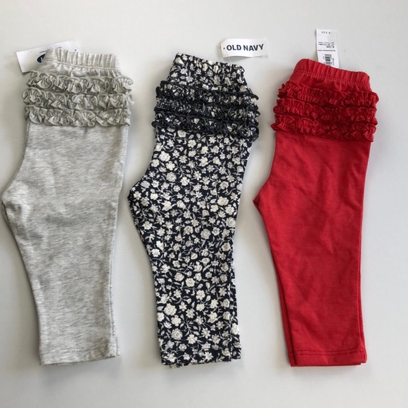 Baby girl 6-12 month ruffle pants Bundle NWT - Picture 1 of 3